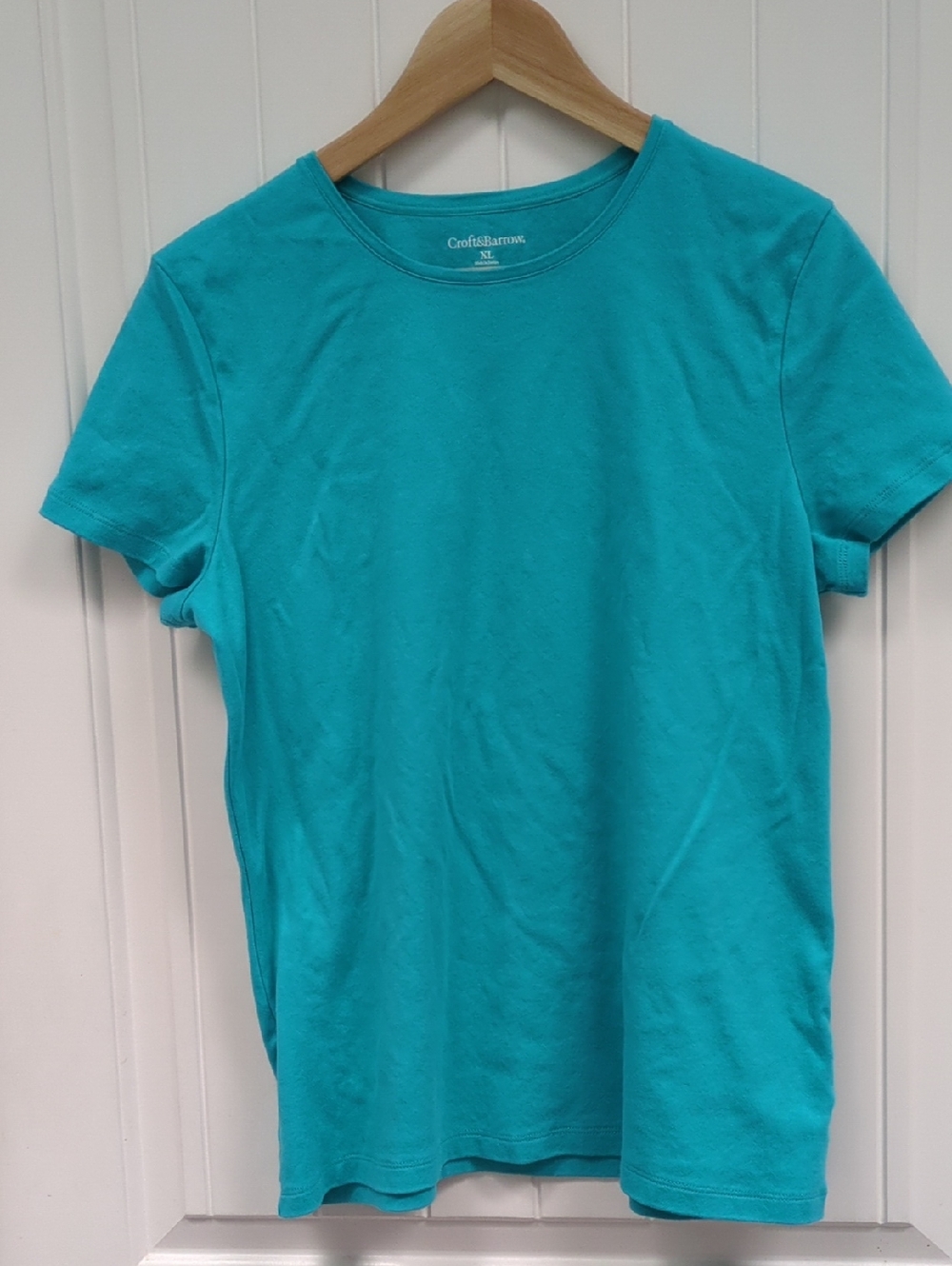 Croft & Barrow Women's Turquoise Tee